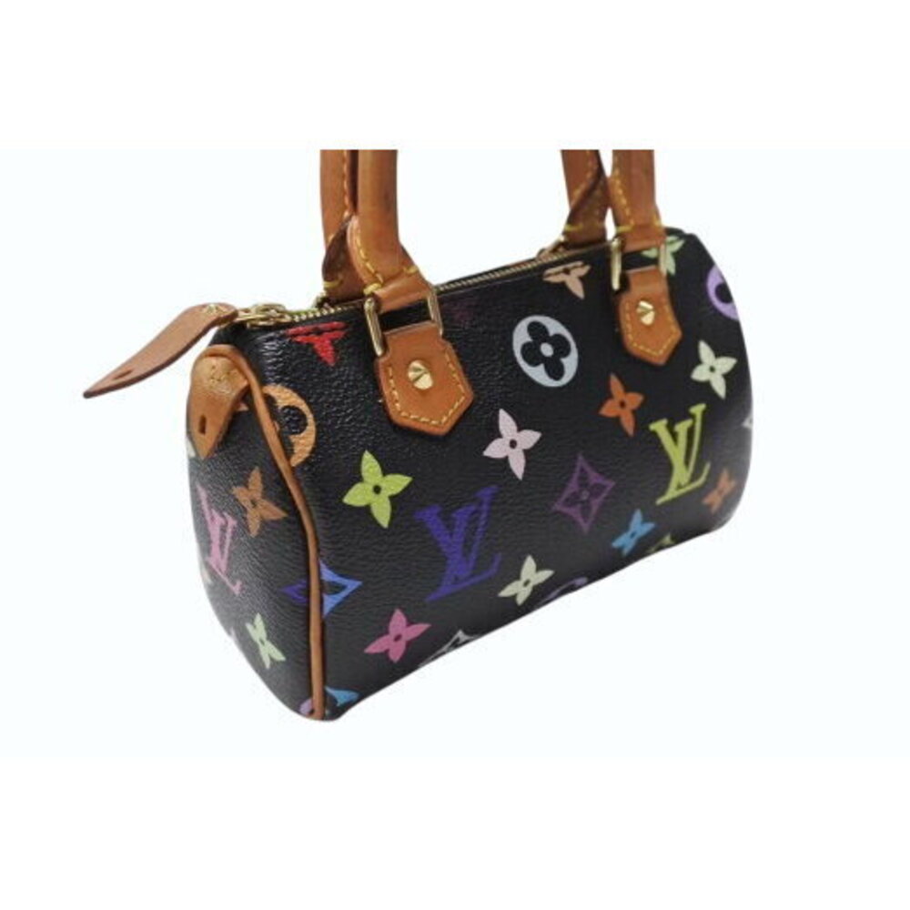 Louis Vuitton Speedy Handbag Multicolor by Takashi Murakami Black - Picture 4 of 8